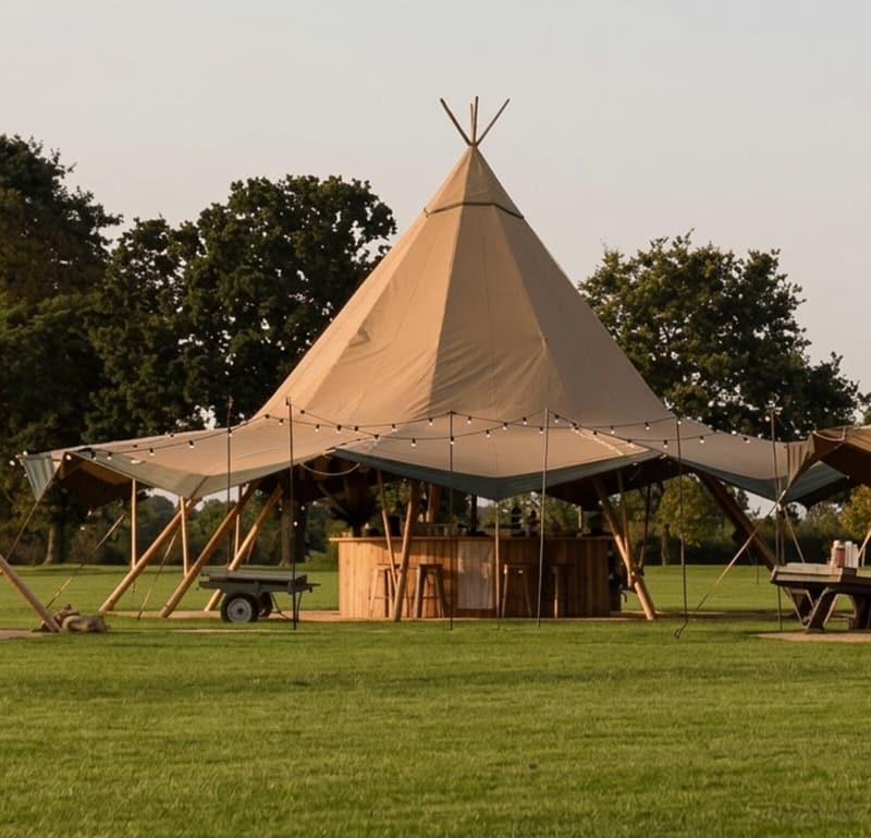 Tipitent voor een evenement – tent huren voor een evenement